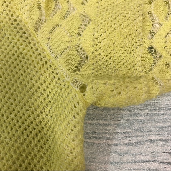 Anthropologie Knitted and Knotted Lightweight Tie Front Cardigan Large - Picture 5 of 6